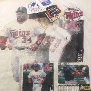 VTG 1996 Kirby Puckett Minnesota Twins Upper Deck
